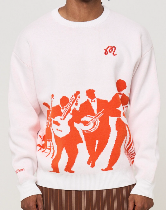 Quartet Sweater - Antique White