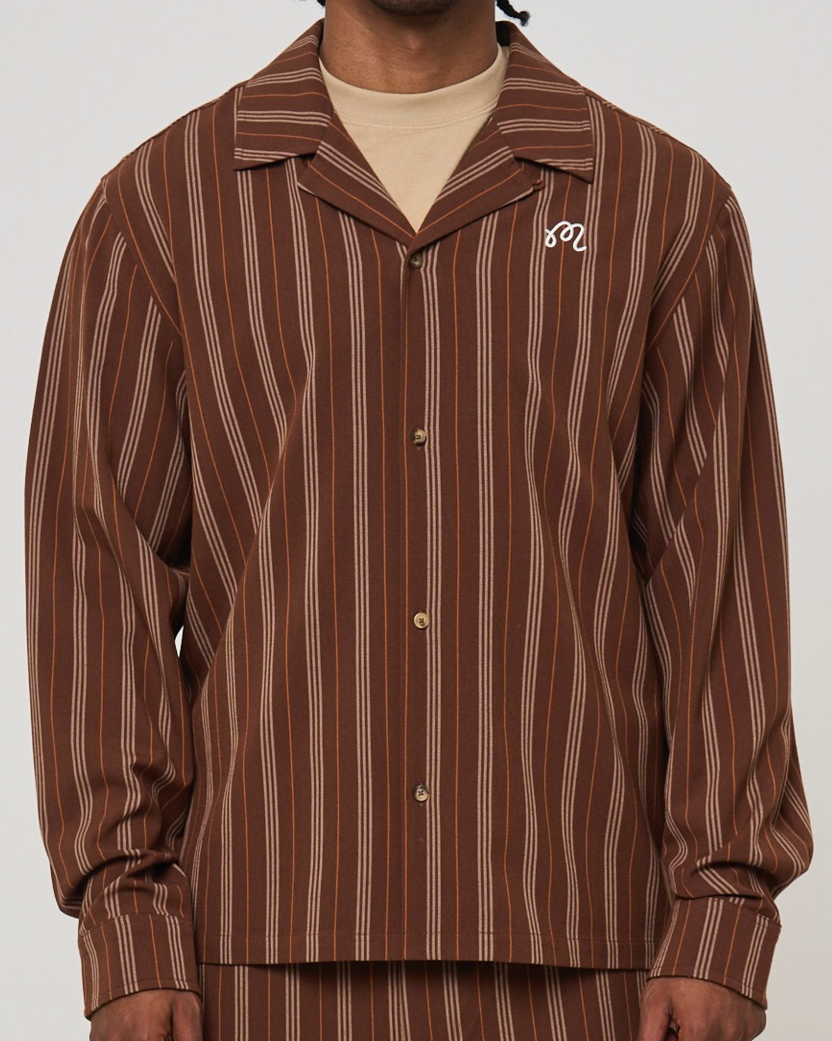 Uptown Camp Shirt - Uptown Stripe