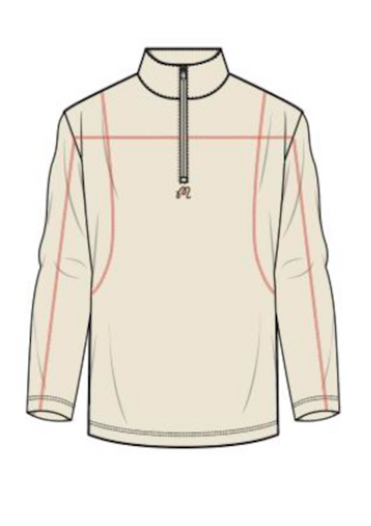 Uptown Quarter Zip - Antique White