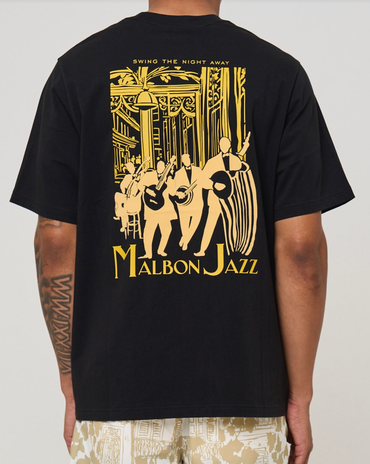 Vista Jazz Tee - Black
