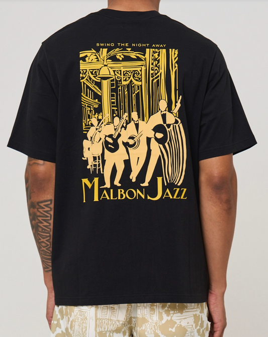 Vista Jazz Tee - Black