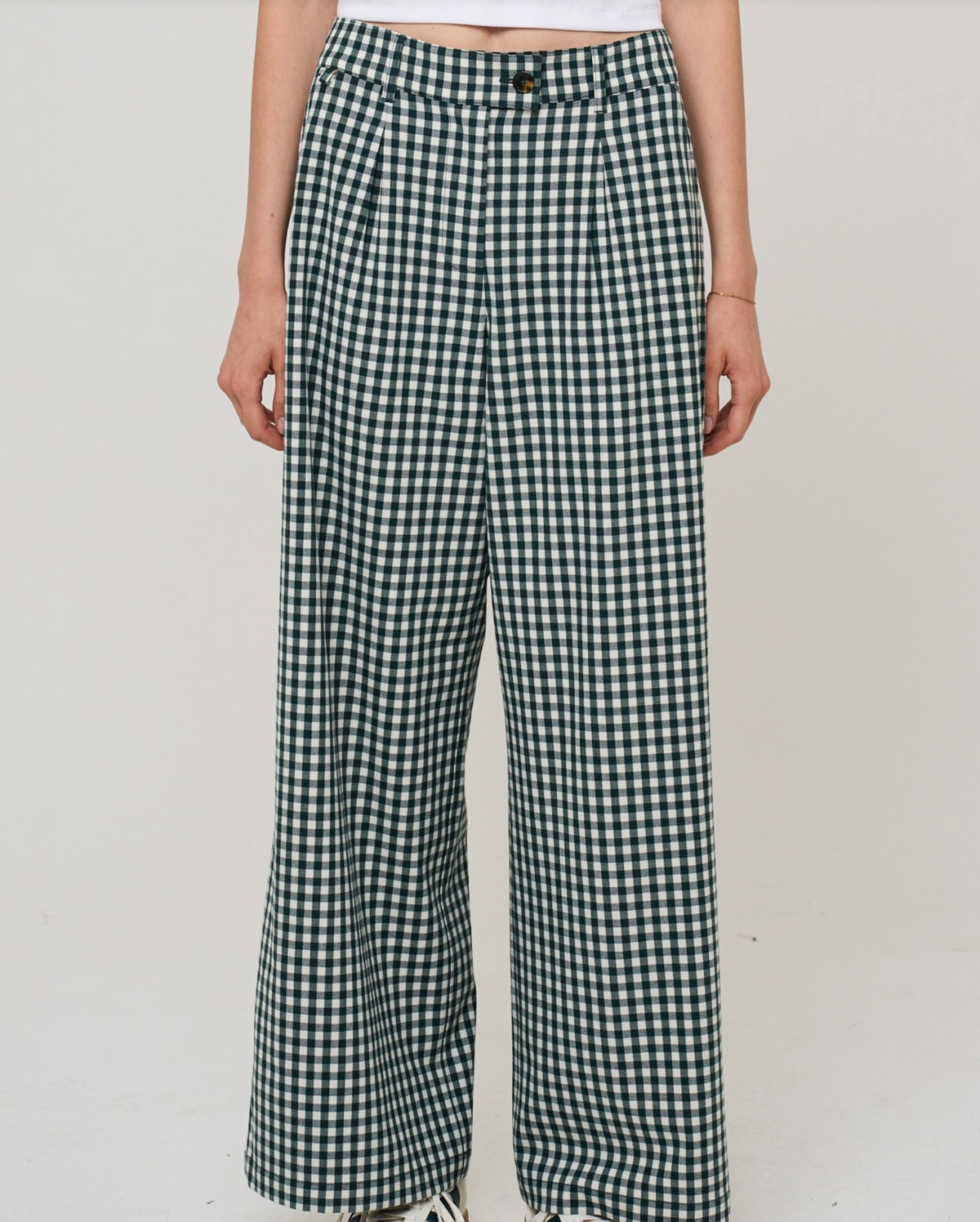 Aimee Gingham Pant - Pine Grove Gingham
