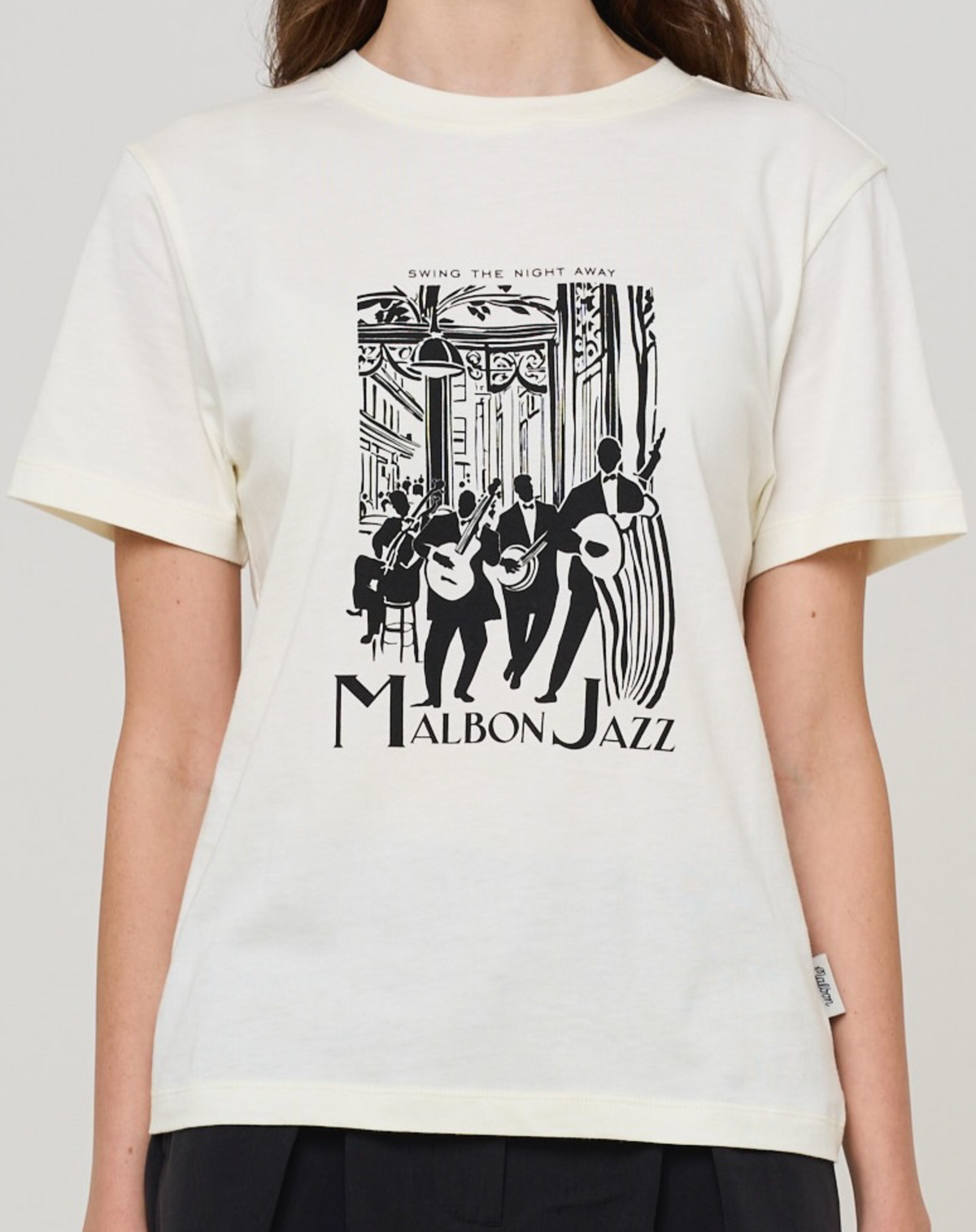 Cosette Swing Tee - White