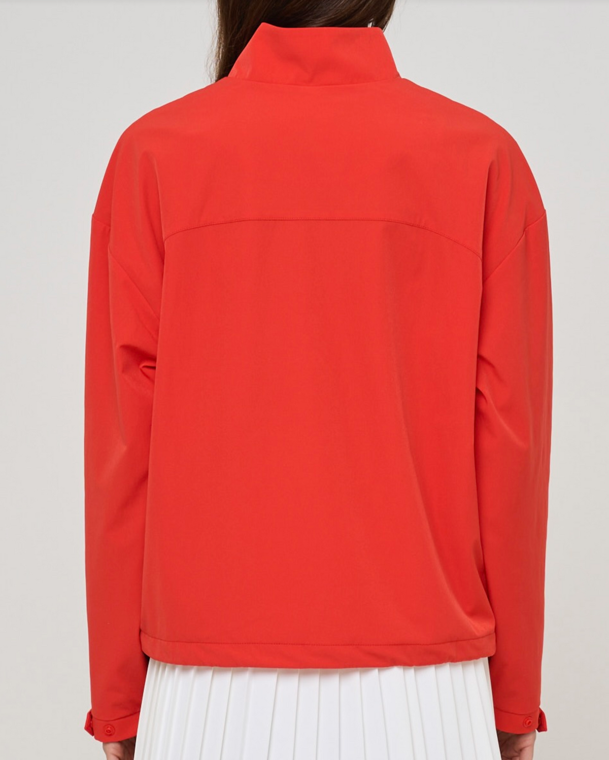 Crosscourt Windbreaker - Poinciana