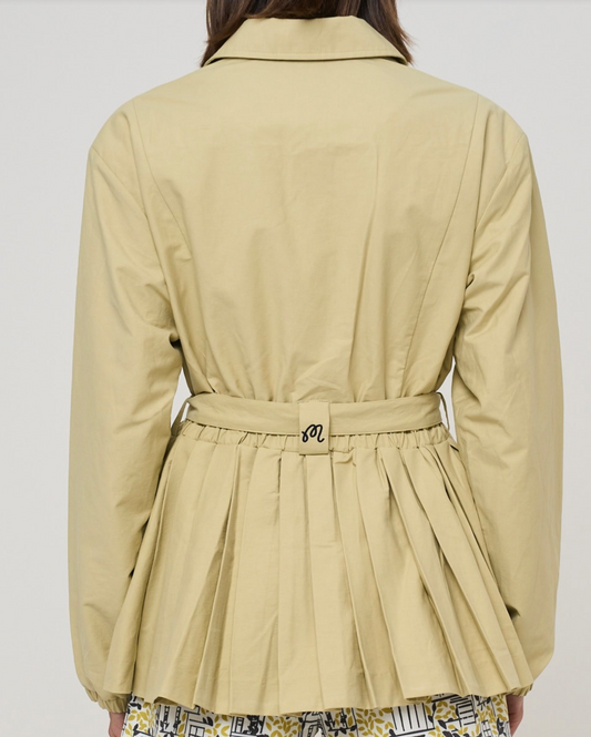 Emilie Jacket - Pale Olive Green