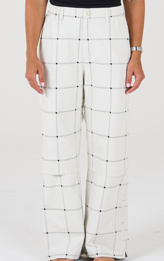 Margot Rain Pant - Birch Plaid