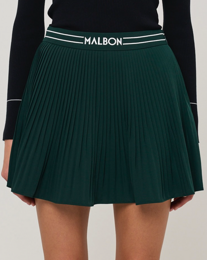 Valentina Pleated Skirt - Pine Grove