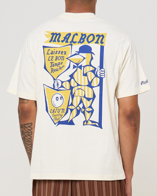 Bermuda Laissez Tee - Antique White