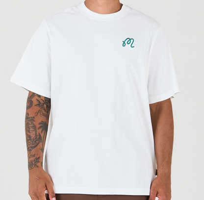 Bermuda Reading Tee - White
