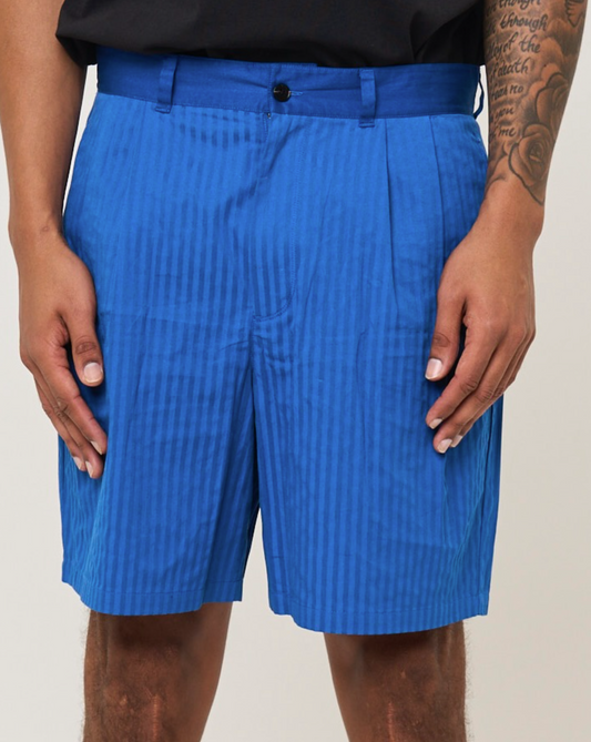 Classic Pleated Tuesday Short - Tuesday Blue