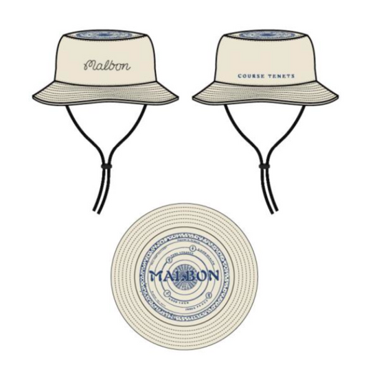 Inner Peace Bucket Hat - Antique White