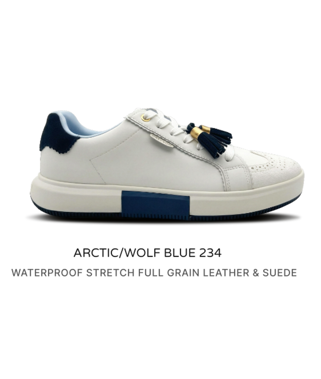 Women's Shadow Golf Hybrid Shoe - Arctic / Wolf Blue
