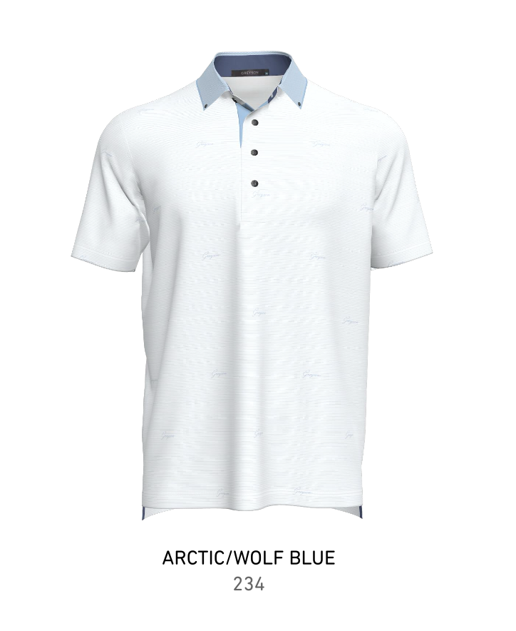 Script Polo - Arctic / Wolf Blue
