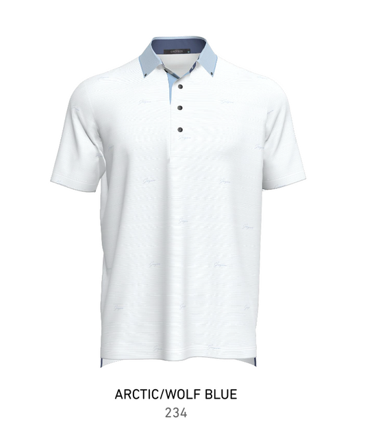 Script Polo - Arctic / Wolf Blue