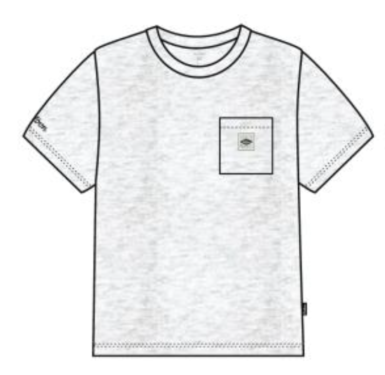 Vista Target Practice Tee - Ash Heather