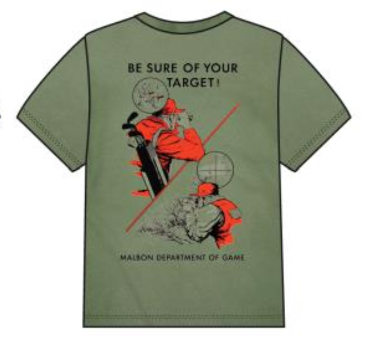 Vista Target Practice Tee - Sunfaded Olive