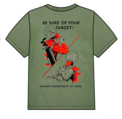 Vista Target Practice Tee - Sunfaded Olive