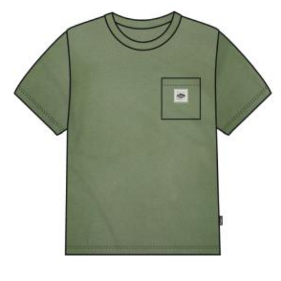 Vista Target Practice Tee - Sunfaded Olive