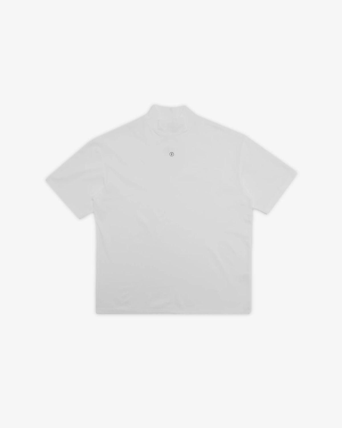 Pro S/S Mock Neck - White