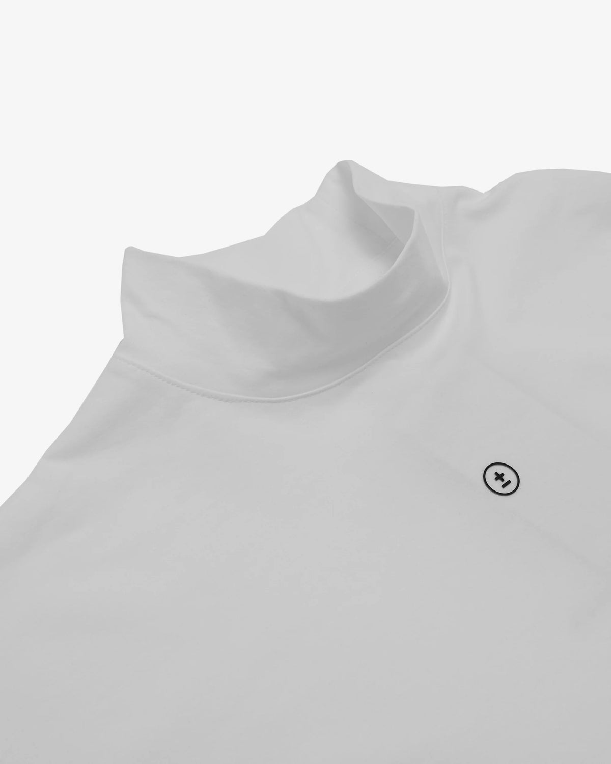 Pro S/S Mock Neck - White