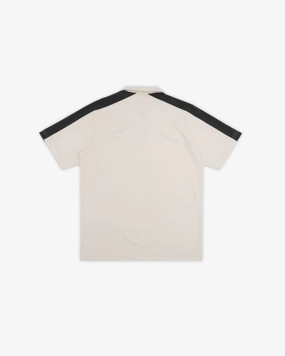 Sheffield S/S Tech Zip Polo - Sand