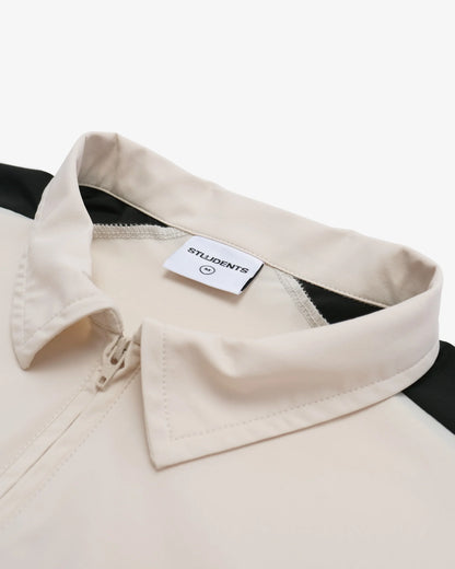 Sheffield S/S Tech Zip Polo - Sand