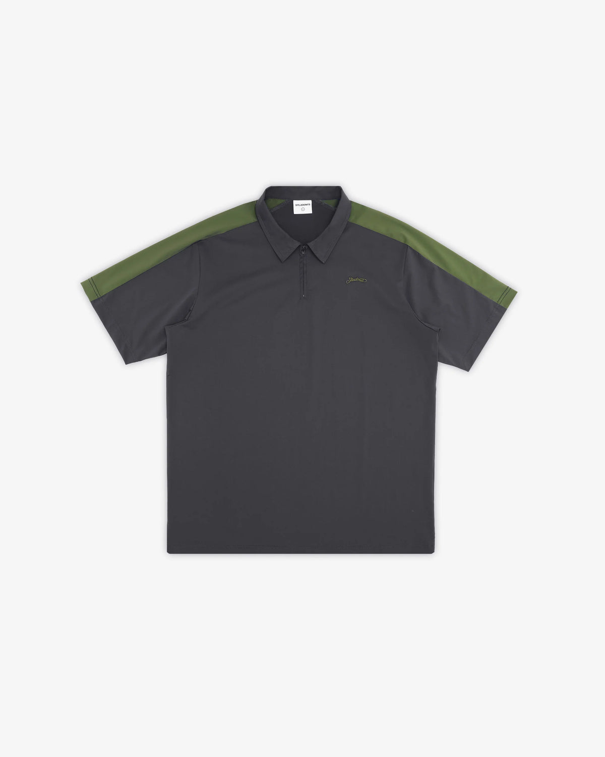 Sheffield S/S Tech Zip Polo - Navy