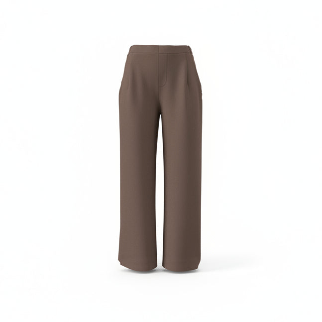 Phoenix Wide Leg Trouser - Rye