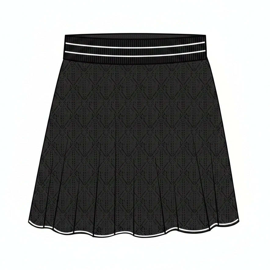Pointelle Skirt - Shepherd