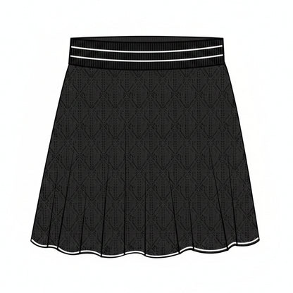 Pointelle Skirt - Shepherd