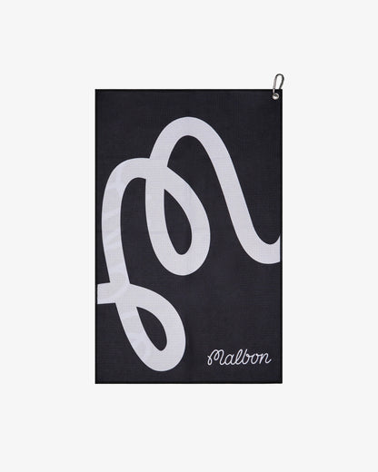 Malbon Golf Towel - Black