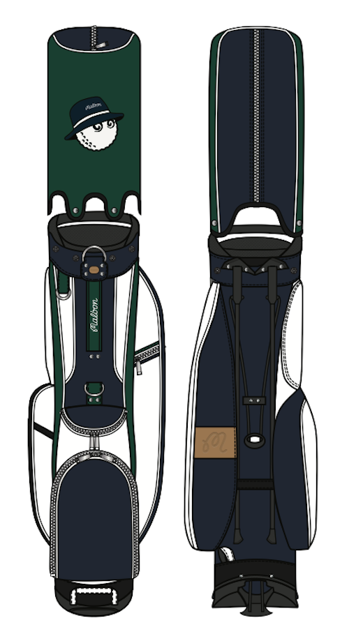 Evergreen Stand Bag - Evergreen/Navy