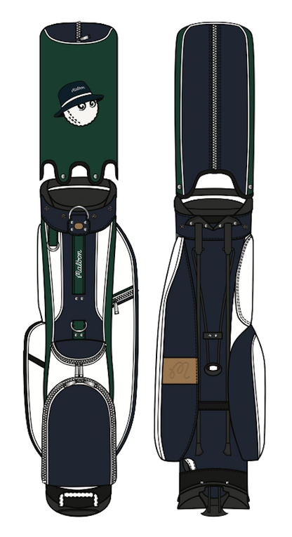 Evergreen Stand Bag - Evergreen/Navy