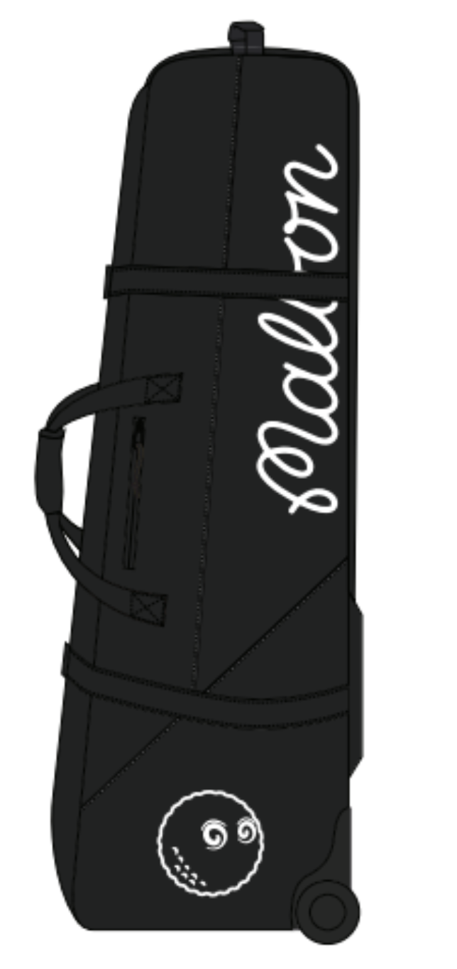 Script Travel Bag - Black