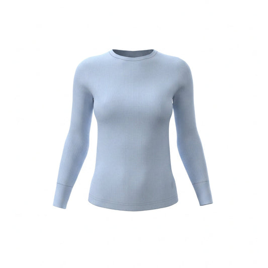 Orion Long Sleeve Top - Wolf Blue