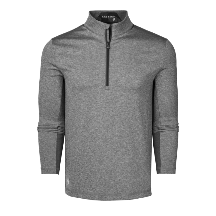 Sequoia Quarter Zip - Smoke Heather