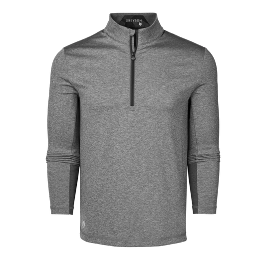 Sequoia Quarter Zip - Dark Grey Heather