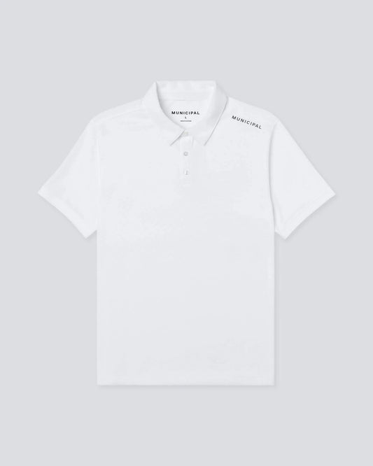 Sportcross Golf Core Polo - White / White